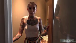 BadDaddyPOV - Leigh Raven Tattooed Lesbian Step Daughter