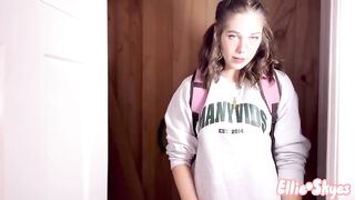 Ellie Skyes – The Cheerleader: Daddy x Daughter Film