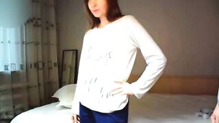 Sexy Mutter gibt Arsch für Webcam