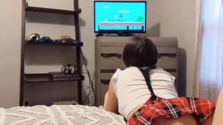 Mila MaeXO - Bro Gets His Way With Gamer Sis